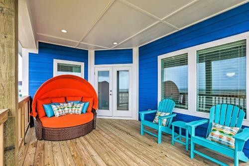 Villa Azul Galveston Home Modern And Beachfront!