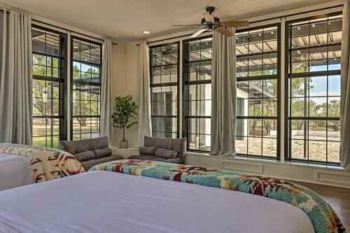 Trendy Fredericksburg Pad With Pool And Views!