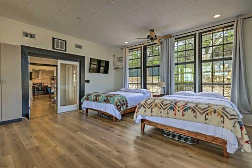 Trendy Fredericksburg Pad With Pool And Views!