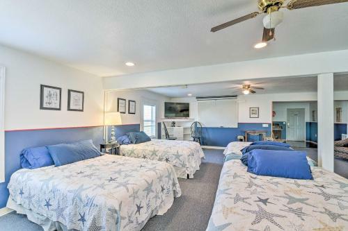 Villa Relaxing Surfside Bunkhouse - Walk To Beach!