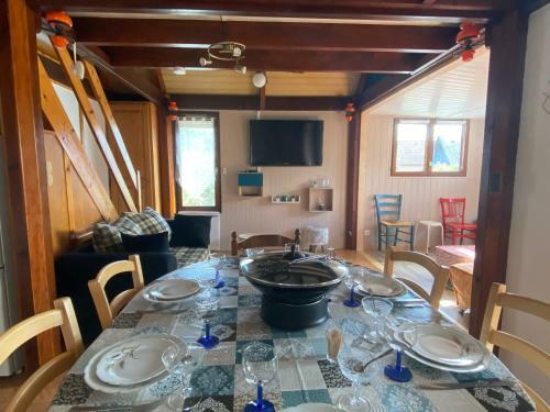 Chaleureux Chalet En Bord de Mer