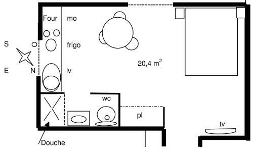Apartamento Chalet Monte-pente