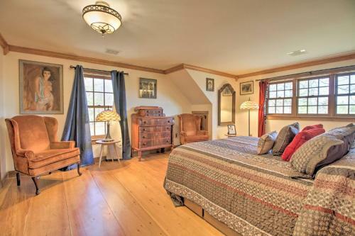 Timeless Red Sox Retreat With Scenic Mountain Views!