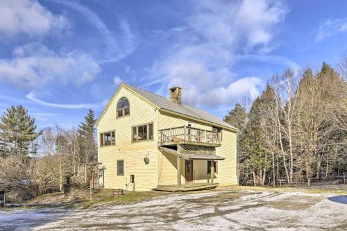 Rustic Waitsfield Home About 10 Mi To Sugarbush!