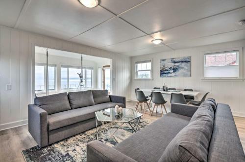 Modern Coastal Abode With Puget Sound Views!