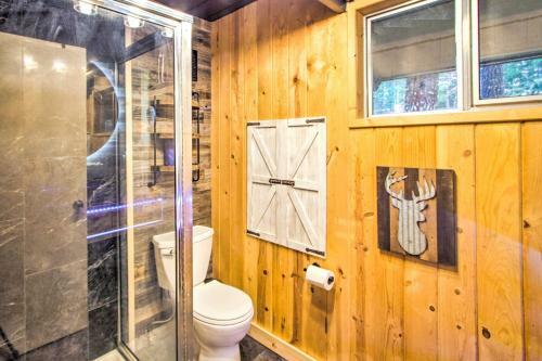 Family A-frame Cabin With Fireplace And Bunk Room
