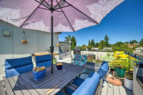 Stylish Getaway With Canal And Mtn Rooftop Views!