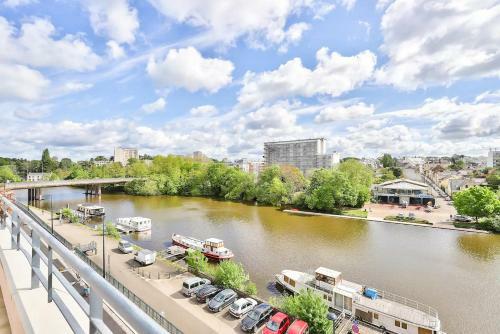 Apartamento Vanis'erdre Avec Pk Gratuit Et Vue