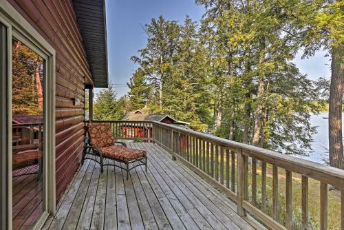 Waterfront Mercer Cabin With Wraparound Porch!