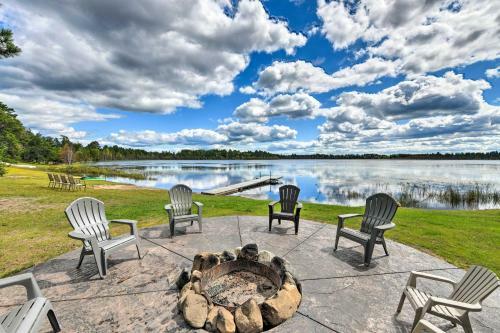 Lakefront Solon Springs Cabin With Private Dock!