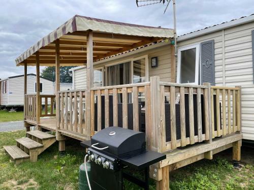Mobil-home 4 �toiles Avec Piscine Proche de Blois