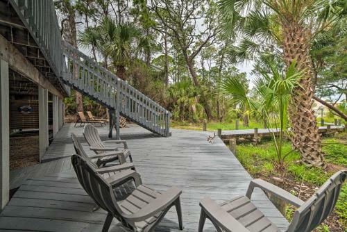 Breezy St George Island Escape With Private Dock!