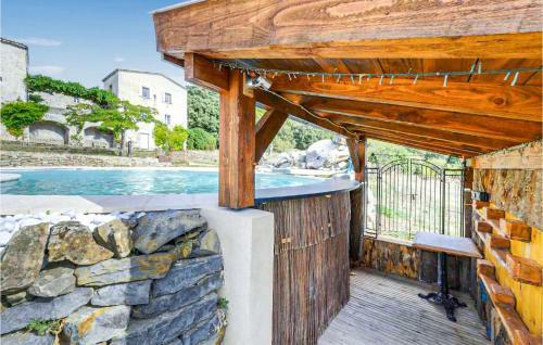 Nice Home In Rousson With 1 Bedrooms