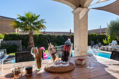 Villa Deidi�re 6pers/piscine/p�tanque/clim