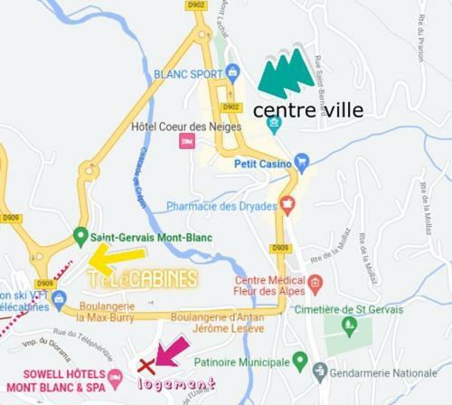 Apartamento Studio Sympa A Saint Gervais Les Bains