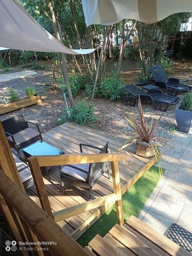 Mobilhome 45m2 Neuf Sur Parcelle 450m2 Arboree