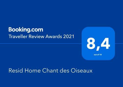 Apartamento Resid Home Chant Des Oiseaux