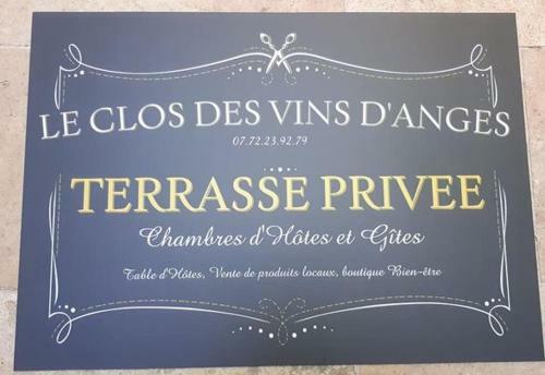Bed & Breakfast Chambres D H�tes Le Clos Des Vins D Anges