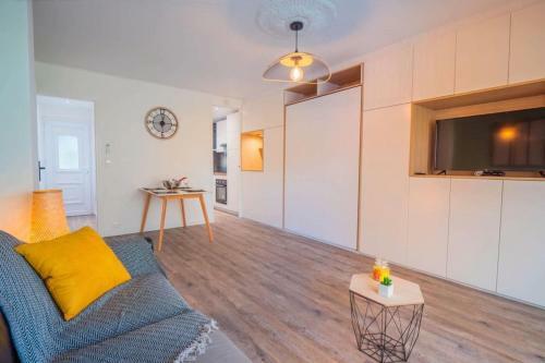 Apartamento Bright Studio With Terrace Near La Plage