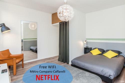 Apartamento Le Casanova - Superbe T1 Design � Compans-caffarelli