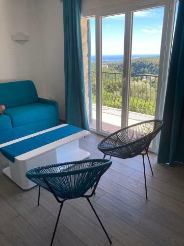Appartement Dans Villa Mimosa , Vue Mer