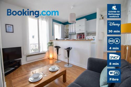 Apartamento 2 Pi�ces Centre Mairiem�troaux Portes de Paris