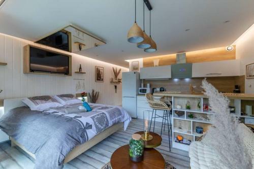 Apartamento Le Quintessence: Baln�o & Luminoth�rapie + Parking