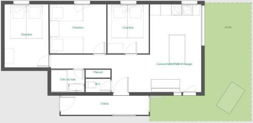 Apartamento R�sidence Terre de Haut