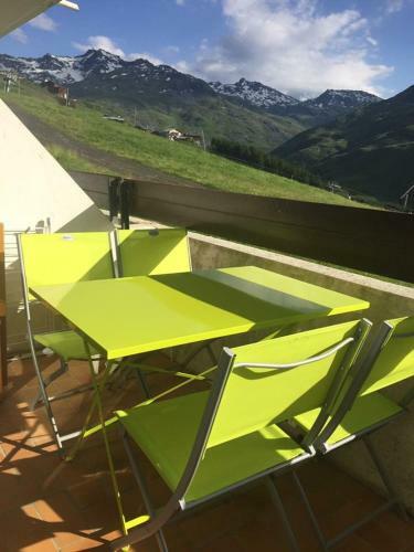 Apartamento Studio Aux Menuires Sur Les Pistes. Le Brelin