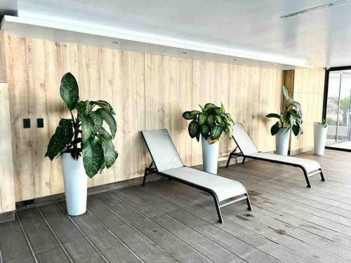 Luxury Apartment With Balcony And View