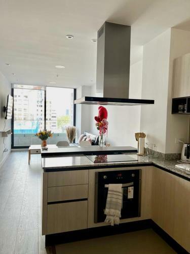 Luxury Apartment With Balcony And View