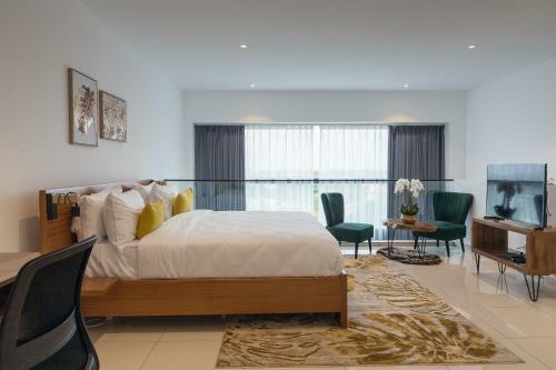 Apartamento The Avery Loft At Embassy Gardens, Cantonments