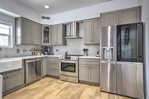 Modern-chic Englewood Home With Yard And Office!