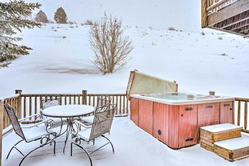House With Hot Tub And Deck - Shuttle To Skiing!