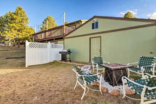 Comforting Woodland Park Home With Fire Pit!