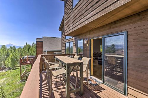 Updated Wildernest Escape With Deck And Mtn View!