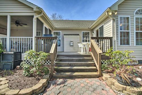 Lovely Ocean View Home, 3 Mi To Bethany Beach