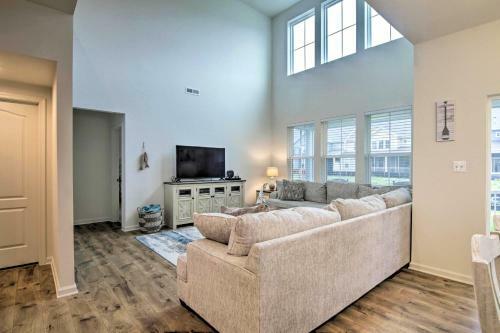 Modern Ocean View Escape About 4 Mi To Bethany Beach!