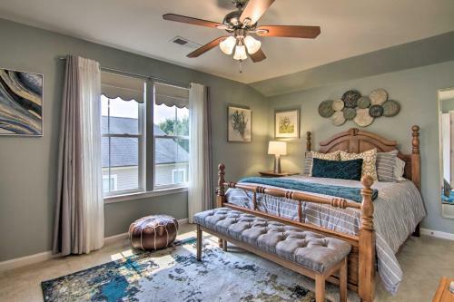 Chic Ocean View Home About 5 Mi To Bethany Beach!