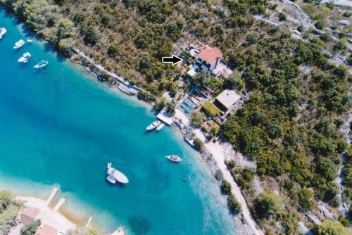 Seafront Rural Big House At Solta Croacia Island