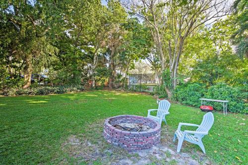 Apartamento Modern Studio With Fire Pit - 1 Block To Beach!