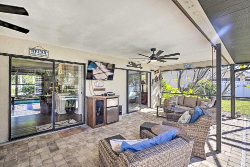 Bright Cape Coral Home With Private Pool, Lanai