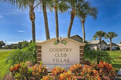 Sunny Sebring Villa With Screened Porch And Grill