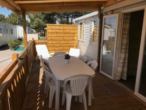 Mobil Home Camping Mar Estang Bord de Plage