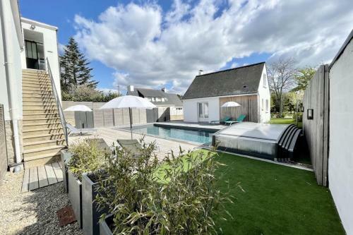 Le Dolmen Maisonnette Ultra Cocooning - Piscine