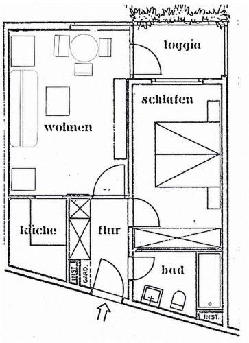 Apartamento Appartement Reede 1
