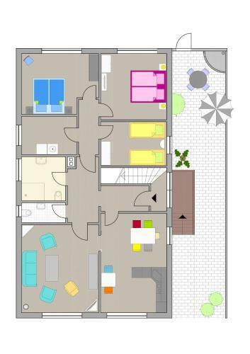 Apartamento Ferienhaus Siebrands