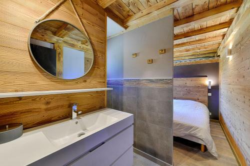 Chalet Le Petit Nicolas, Jacuzzi, Vue Mont Blanc