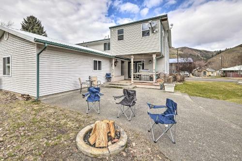 Kooskia Sanctuary With Patio, Fire Pit And Grill!