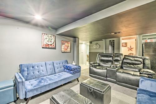 Lakefront Home With Game Room, Theater And Dock!